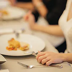 写真:食事